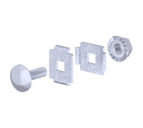 Винтовой соединитель двойной PRO-lotki.ru SV1 INOX AISI 304 PRO77013INOX 1