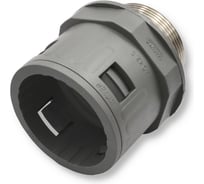 Муфта для гофрированных труб WEYER WQGM-M40G/AD42.5 коннектор прямой, нар. M40x1.5 WE0302600