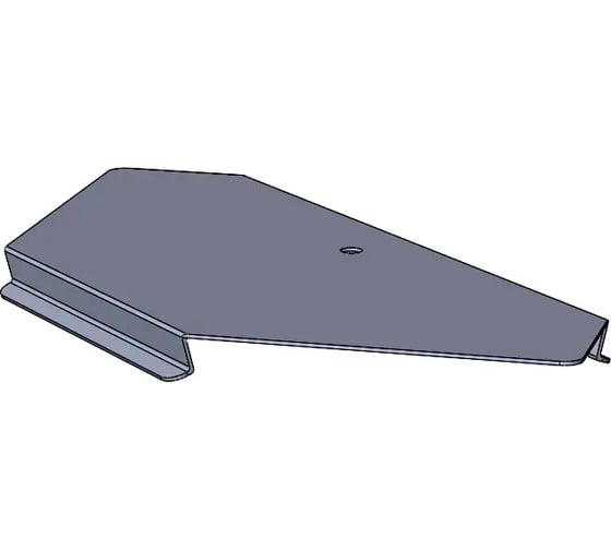 Крышка замковая угловой секции CABLIDERTRAYS оцинкованная КЛЗУ-100-0,8-90 1