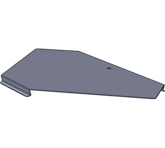 Крышка замковая угловой секции CABLIDERTRAYS оцинкованная КЛЗУ-200-1,5-90 1