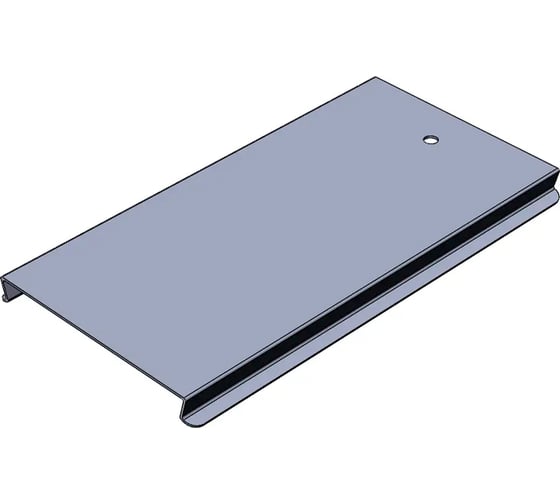 Крышка к углу внешнему (спуск) CABLIDERTRAYS замковая, оцинкованная КЛЗС-100-0,7-90