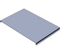 Крышка к углу внешнему (спуск) CABLIDERTRAYS замковая, оцинкованная КЛЗС-300-1,0-90