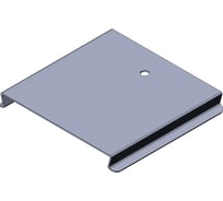 Крышка к углу внутреннему (подъему) CABLIDERTRAYS замковая, оцинкованная КЛЗП-100-1,0-90