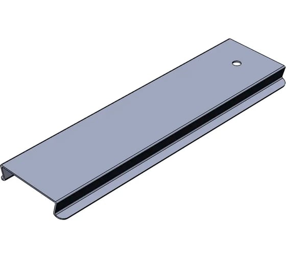 Крышка к углу внешнему (спуск) CABLIDERTRAYS замковая, оцинкованная КЛЗС-50-1,0-90