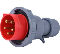 Вилка Dekraft перен. 3Р+РЕ+N 32А 380В IP67 ВП-103 26115DEK