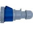Розетка переносная Dekraft РП-103, 2Р+PE, 32 A, 220 B, IP67 26137DEK 4