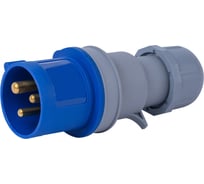 Вилка Dekraft перен. 2Р+РЕ 32А 220В IP44 ВП-103 26101DEK