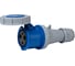 Розетка переносная Dekraft РП-103, 2Р+PE, 125 A, 220 B, IP67, 26139DEK 1