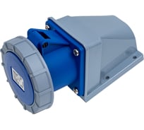 Розетка Dekraft стационарная 2Р+РЕ 32А 220В IP67 РС-103 26197DEK