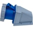 Розетка стационарная Dekraft РС-103, 2Р+РЕ, 32 А, 220 В, IP67, 26197DEK 4