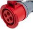 Розетка переносная Dekraft РП-103, 3Р+РЕ, 32 А, 380 В, IP67, 26141DEK 5