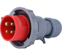 Вилка Dekraft перен. 3Р+РЕ 16А 380В IP67 ВП-103 26110DEK