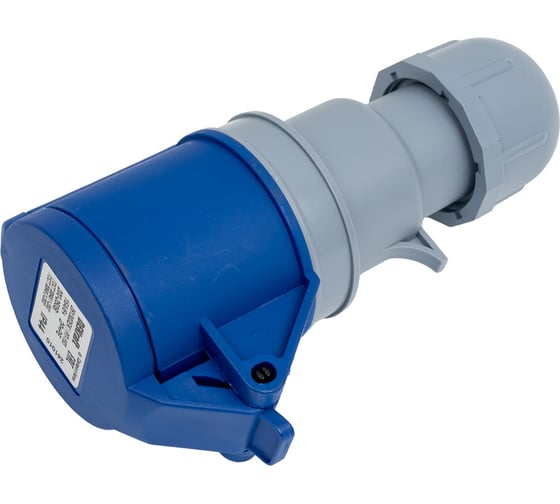 Розетка Dekraft перен. 2Р+РЕ 16А 220В IP44 РП-103 26130DEK 1
