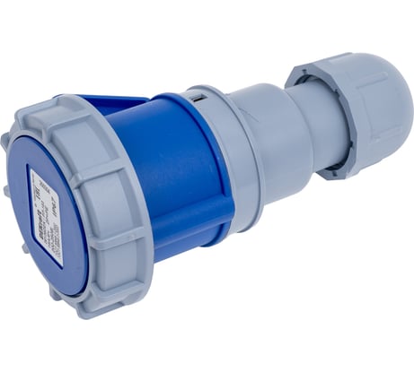 Розетка Dekraft перен. 2Р+РЕ 16А 220В IP67 РП-103 26136DEK