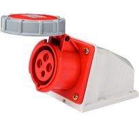 Розетка Dekraft стационарная 3Р+РЕ 32А 380В IP67 РС-103 26201DEK