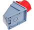 Розетка Dekraft стационарная 3Р+РЕ+N 16А 380В IP44 РС-103 26194DEK 3