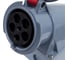 Розетка Dekraft стационарная 3Р+РЕ+N 63А 380В IP67 РС-103 26206DEK 4