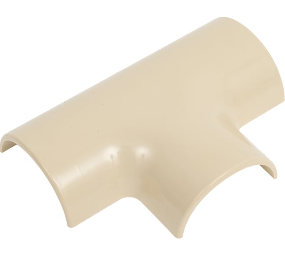Тройник для кабель-канала Systeme Electric MultiSet 30x13, кремовый IMT30134BE 1