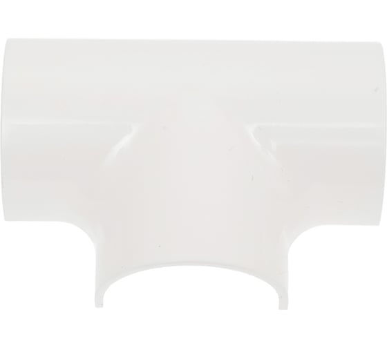 Тройник для кабель-канала Systeme Electric MultiSet 20x12, белый IMT20124WH