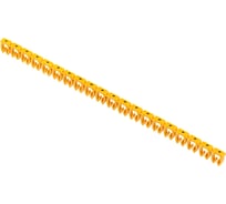 Маркер IEK открытого типа KE, 4-6мм2, символ Зазем., 200шт) UMK-KE3-12