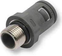 Коннектор прямой Weyer WQGM-M16G/AD13.0 муфта для гофрированных труб нар. M16x1.5 WE0300500