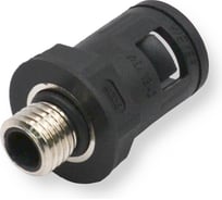 Коннектор прямой Weyer WQGM-M12B/AD13.0 муфта для гофрированных труб нар. M12x1.5 WE0303700