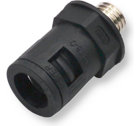 Коннектор прямой Weyer WQGM-M12B/AD13.0 муфта для гофрированных труб нар. M12x1.5 WE0303700