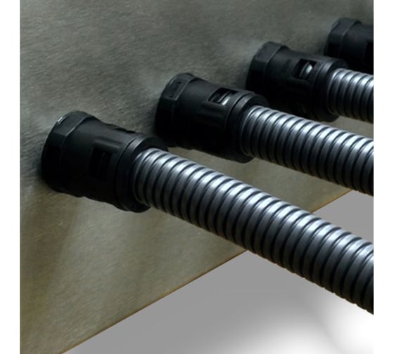 Коннектор прямой Weyer WQGM-M12B/AD13.0 муфта для гофрированных труб нар. M12x1.5 WE0303700