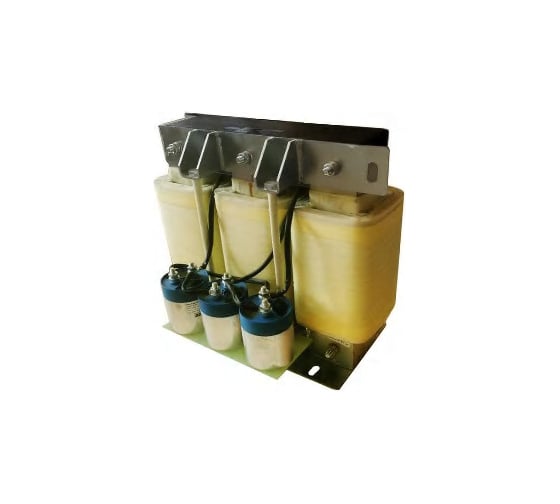 Синусный фильтр Systeme Electric 3Ф, 400В, 22 кВт, алюминиевый SEOP27-D22N4-AL