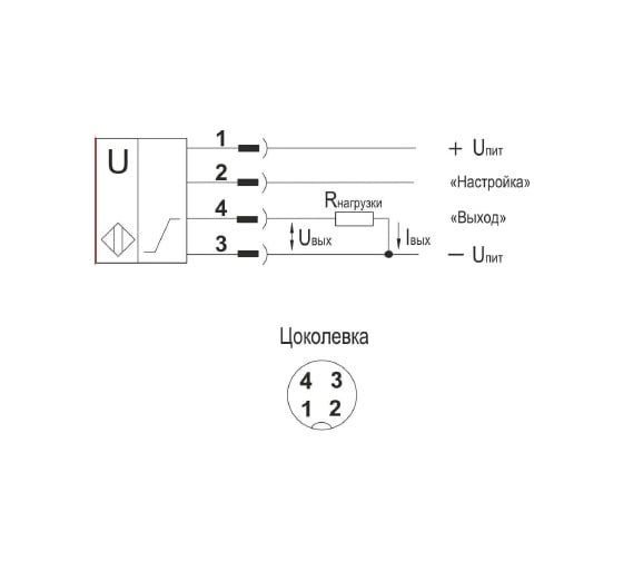 Датчик ультразвуковой ТЕКО USSA AC81B5-44P-R2000-LZS4 07-00029654