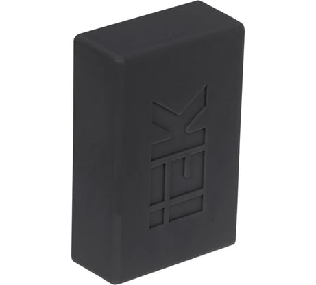 Заглушка IEK ELECOR КМЗ 60x40 черный 4 шт в упаковке EL-KK10D-Z-060-040-K02