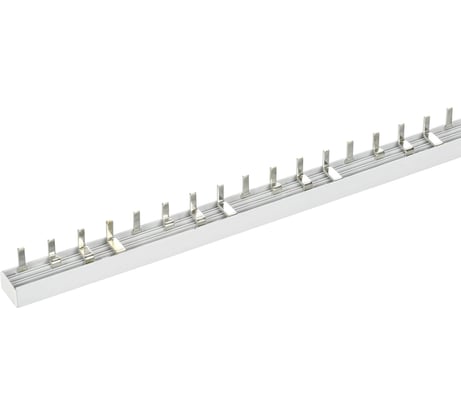 Шина соединительная IEK типа PIN (штырь) 4P 63А луженые (1м) YNS21-4-063-N