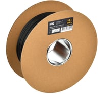 Оплетка кабельная IEK 3-5 мм, полиэстер 200 м, черная UBS10-PL-0305-200-K02