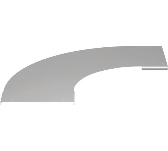 Крышка поворота лестничного IEK LESTA 90град осн. 300мм R300 CPG04D-4-90-300-10 1
