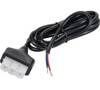 Кабель питания для линейного LED светильника 1010 IEK 1.5 м, черный LT-LDCKD-KP-D15-1010-K02