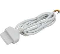 Кабель питания для линейного LED светильника 1010 IEK 1.5 м, белый  LT-LDCKD-KP-D15-1010-K01