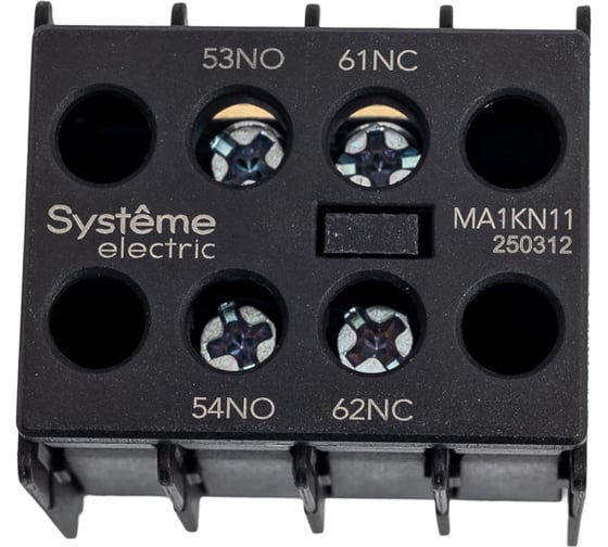 Блок дополнительных контактов Systeme Electric MA1KN 1НО+1НЗ MA1KN11