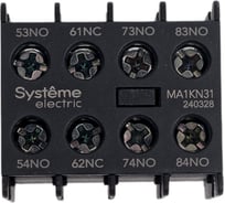 Блок дополнительных контактов Systeme Electric MA1KN 3НО+1НЗ MA1KN31