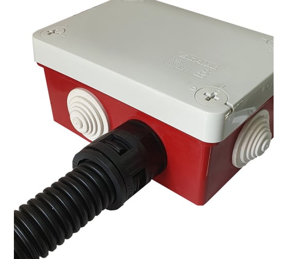 Муфта для гофрированных труб - коннектор прямой Weyer WQG-P48G/AD54.5 нар. PG48 WE0207400
