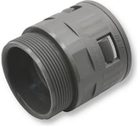 Муфта для гофрированных труб - коннектор прямой Weyer WQG-P36G/AD42.5 нар. PG36 WE0207300