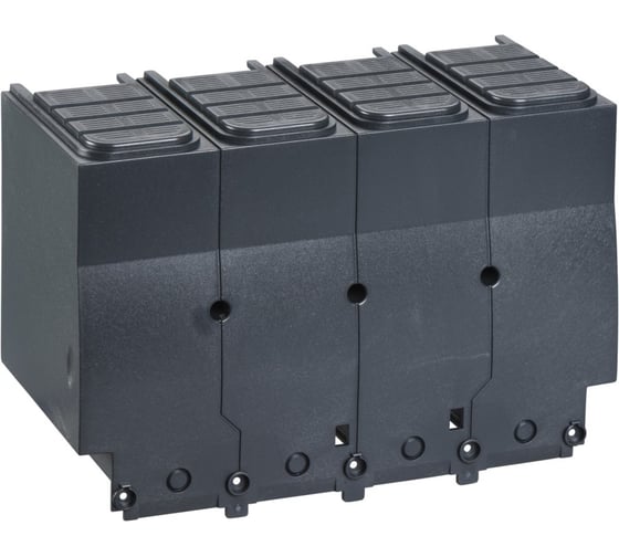 Длинная клеммная заглушка Systeme Electric 4P (400-630) SPC-LTC4-04-06