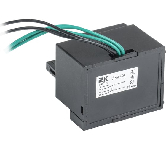 Контакт дополнительный IEK ДКм-400 (ДКм-37) MASTER SVA40D-DK-1-02 1