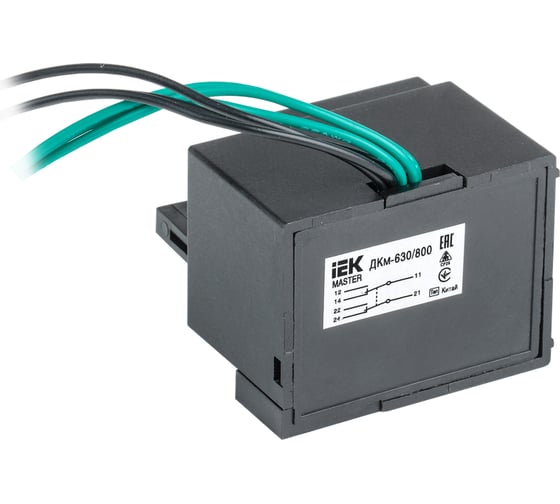 Контакт дополнительный IEK ДКм-630/800 (ДКм-40) MASTER SVA70D-DK-1-02 1
