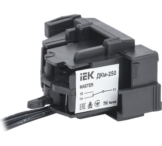 Контакт дополнительный IEK ДКм-250 (ДКм-35) MASTER SVA30D-DK-1-02 1