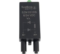 Защитный модуль Systeme Electric диод+LED 6/24VDC SZM031RB