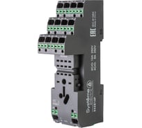 Розетка Systeme Electric для реле 2/4СО 12/6А separated SXZE14P