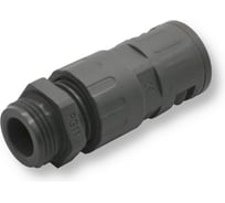 Муфта для гофрированных труб - коннектор прямой Weyer WQGZ1-P11G/AD15.8 нар. PG11 WE0403100