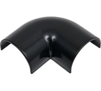 MultiSet Угол плоский для кабель-канала 20x12 Антрацит Systeme Electric IMT20123BK