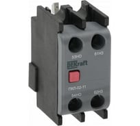 Приставка контактная лицевой установки DEKraft ПКЛ-02, 1НО+1НЗ, 10 А, IP20 22170DEK