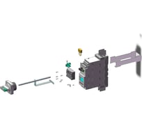 Основание для выносной поворотной рукоятки Systeme Electric MFS MFSAPN02